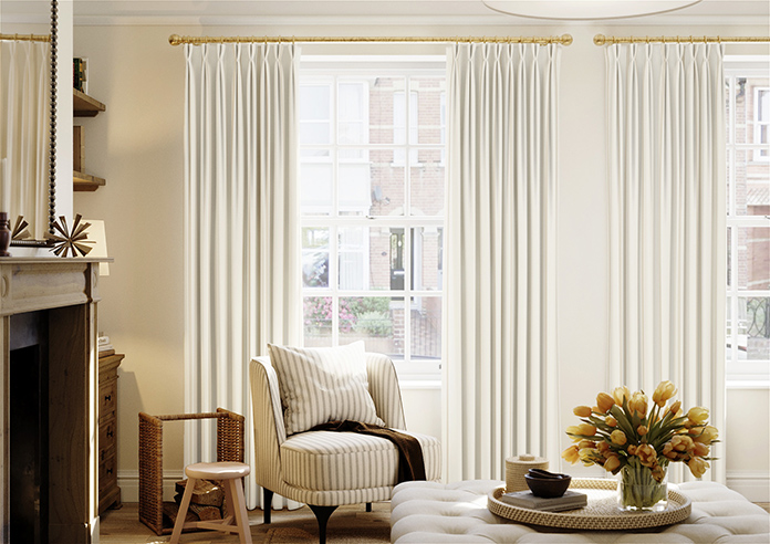 The British Stripe Co. Victoria, Dover No.1 - Made to Measure Curtains - Image 3